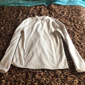 Turtle neck sports long sleeve top